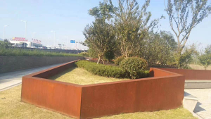 海州耐候钢挡土墙